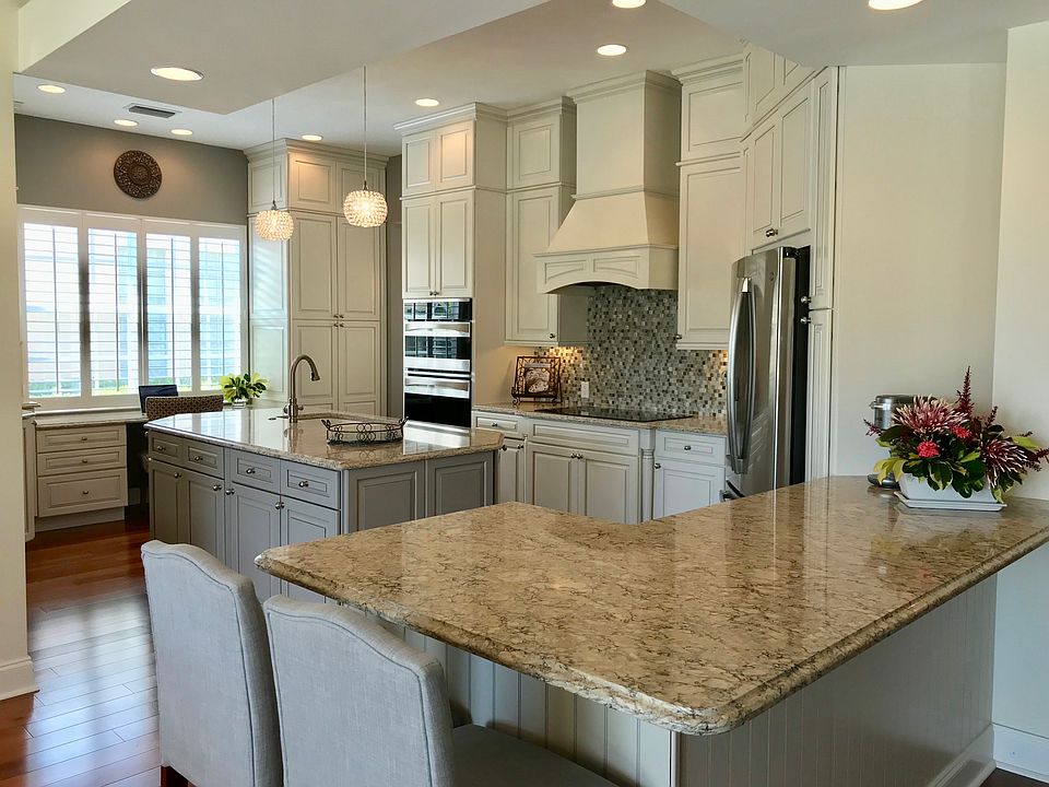 Remodeled, expanded kitchen