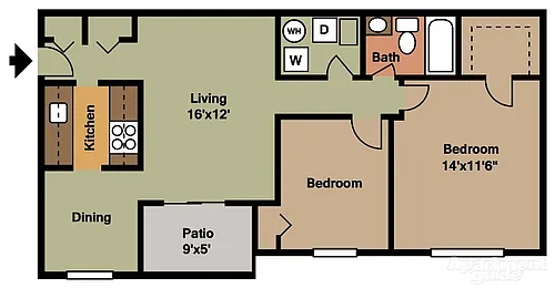 Floor plan Falmouth