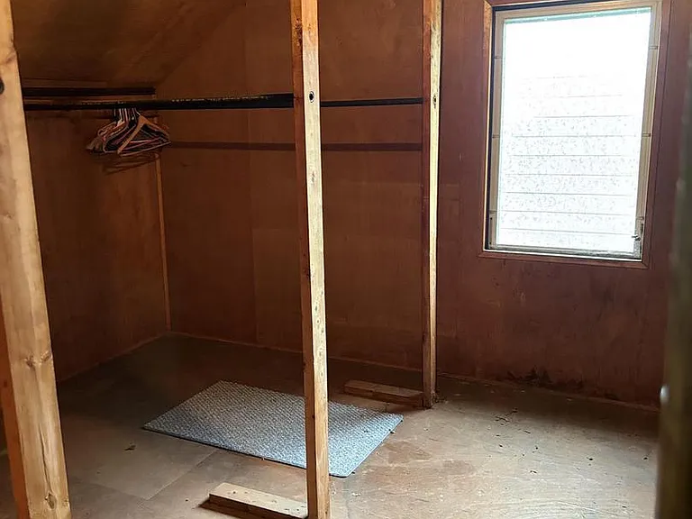 Attic space for storage