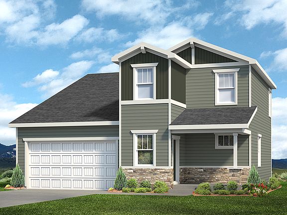 Stonewall 604B - Craftsman Elevation - Example