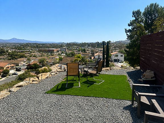 Private Backyard with amazing views