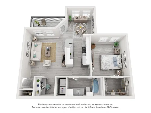 Floor plan Saddle Creek - A3 - Preakness