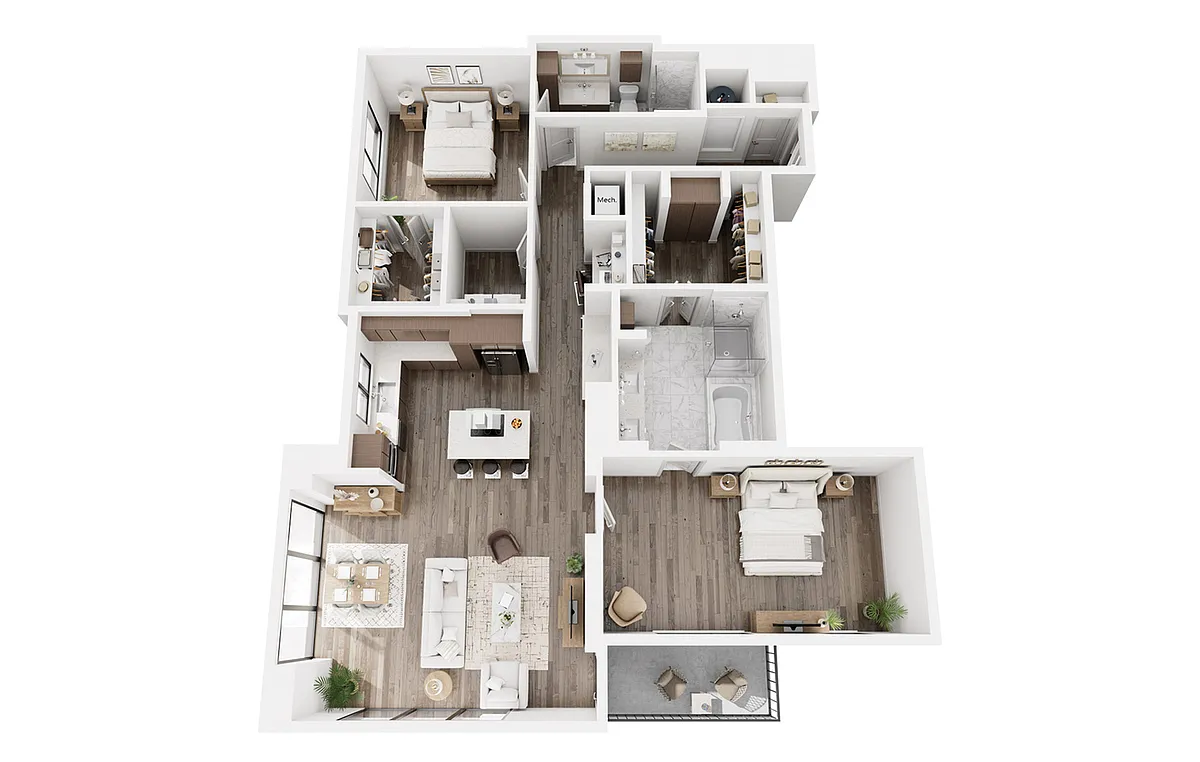 Floor plan PH2