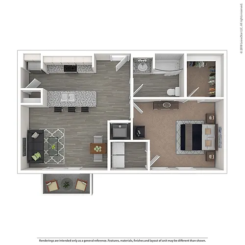 Floor plan Warner