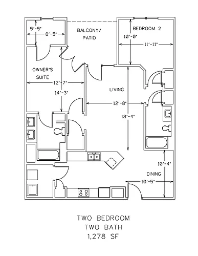 Floor plan The Magnolia