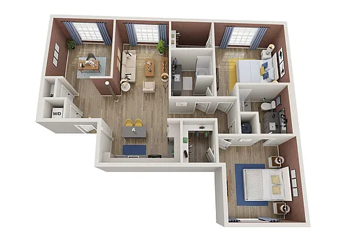 Floor plan 2G-M
