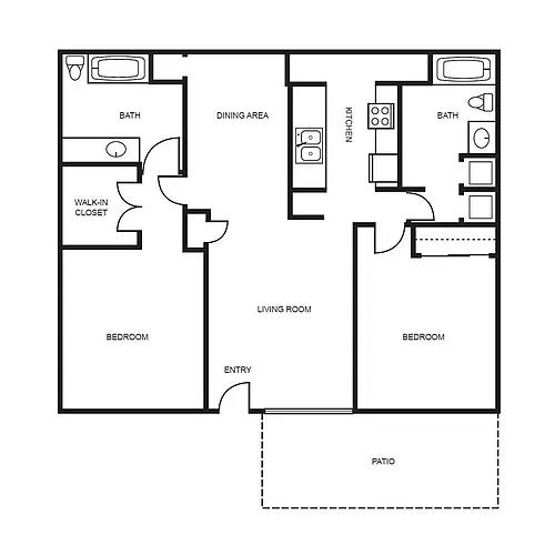 Floor plan Sonoma - Upgraded