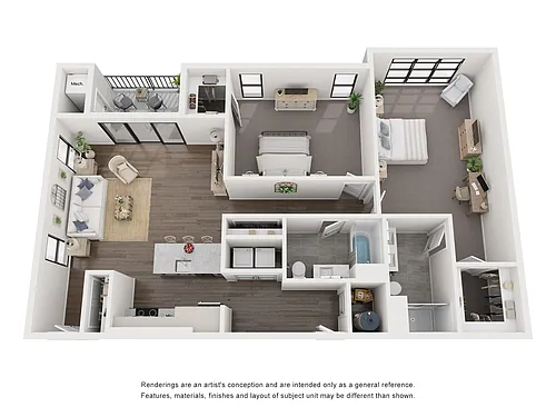 Floor plan Waterville