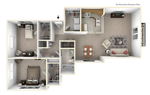 Floor plan The Christian