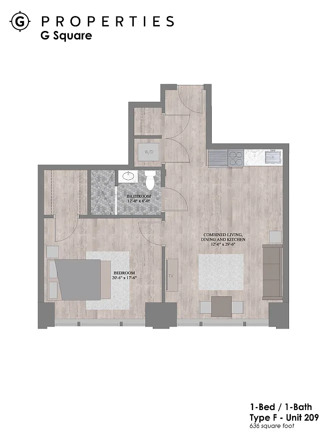 Floor plan The Goddard
