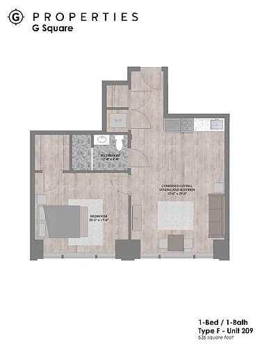 Floor plan The Goddard