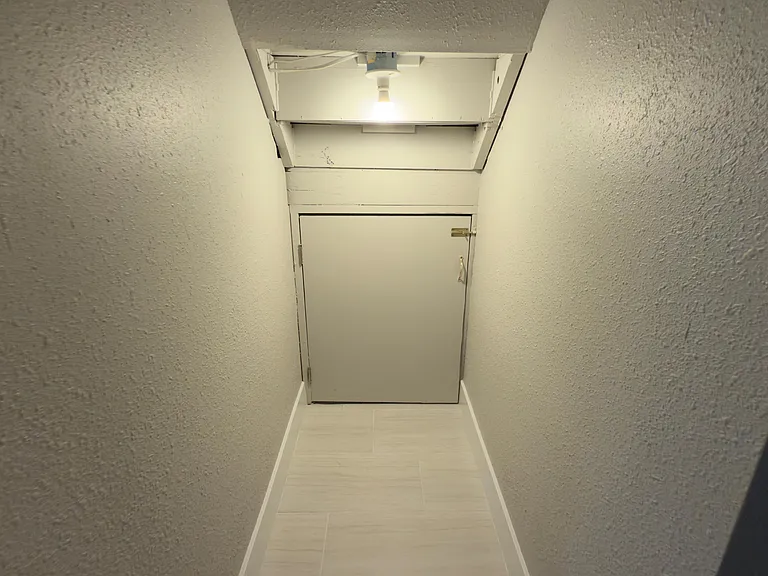Basement Crawl Space Storage