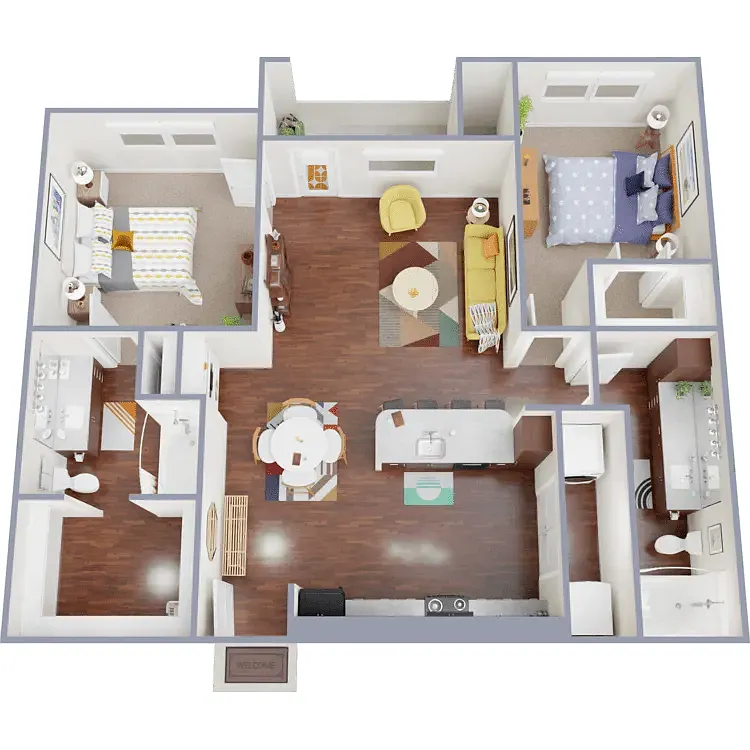 Floor plan 2/2 Second Floor