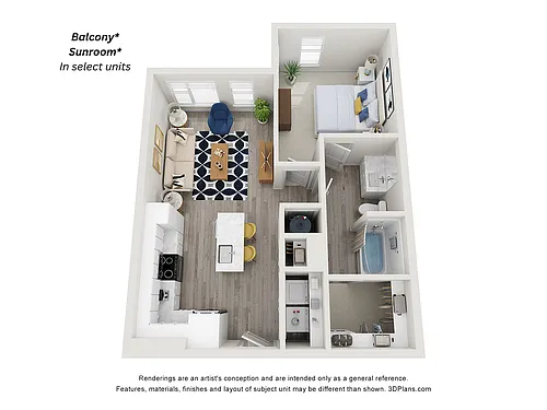 Floor plan A1