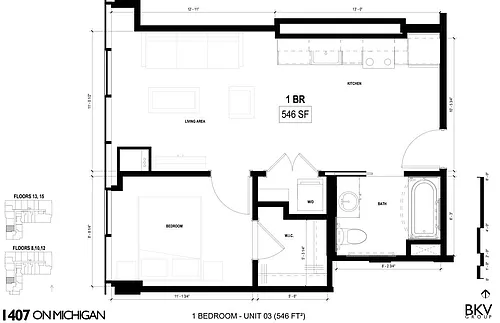 Floor plan A1
