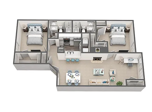 Floor plan B1