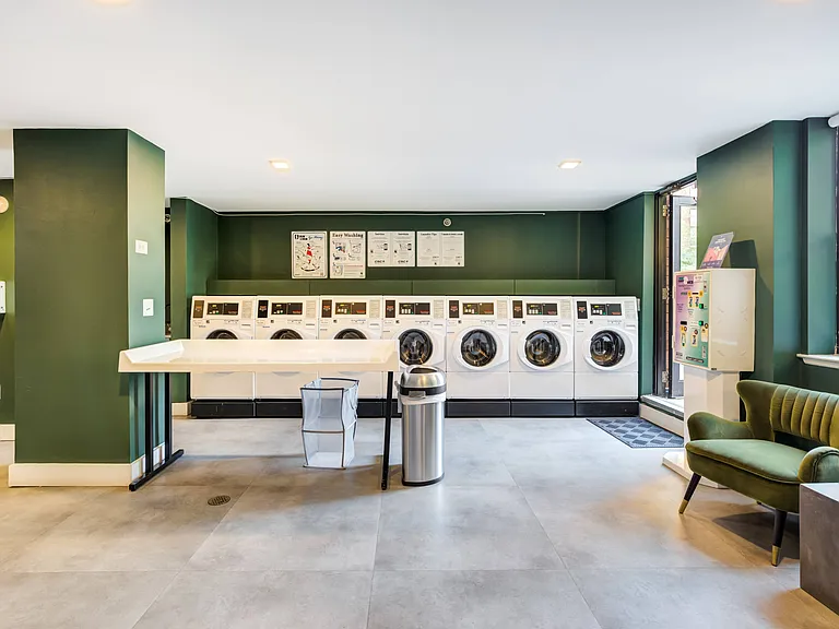 On-site laundry facilities