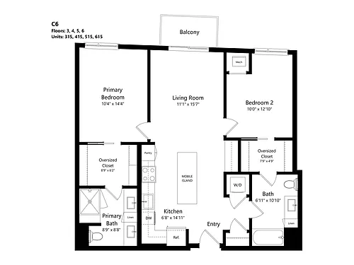 Floor plan C6