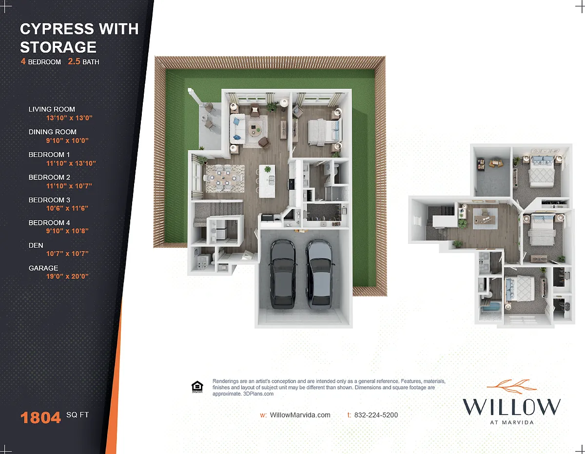 Floor plan Cypress