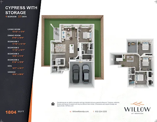 Floor plan Cypress