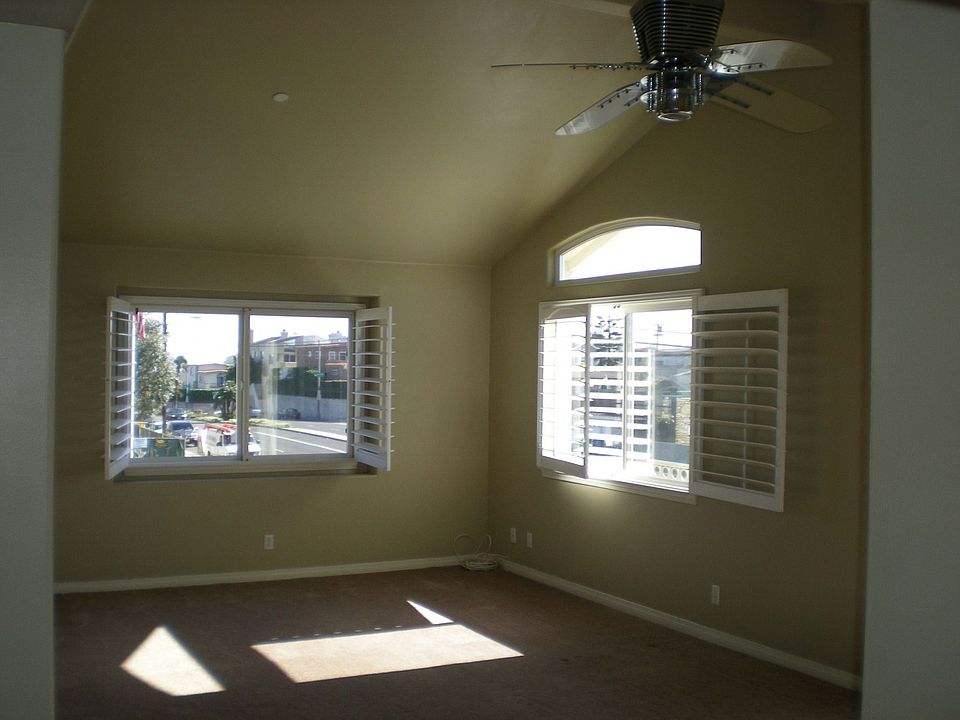 Plantation shutters throughout
