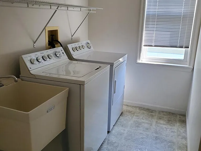 Laundry room is on second floor.