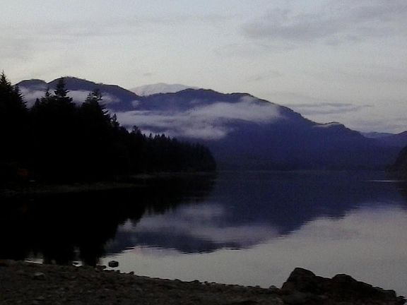 Yale Lake, Mt St Helen's 