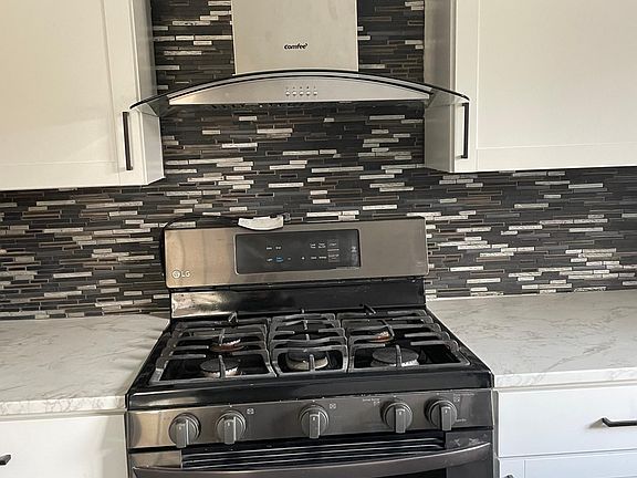 Kitchen stove area