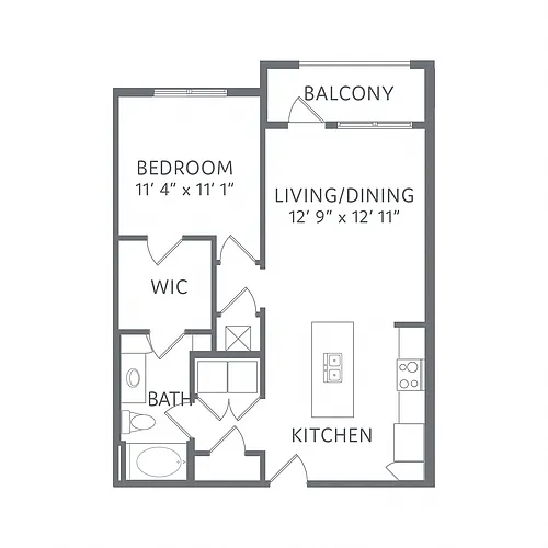 Floor plan The Harbor