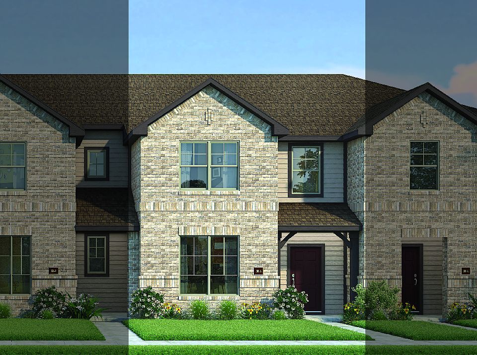 Travis with Elevation 5B Brick Exterior 2023 Townhomes