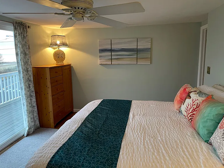 King Size Bed with Ocean View
