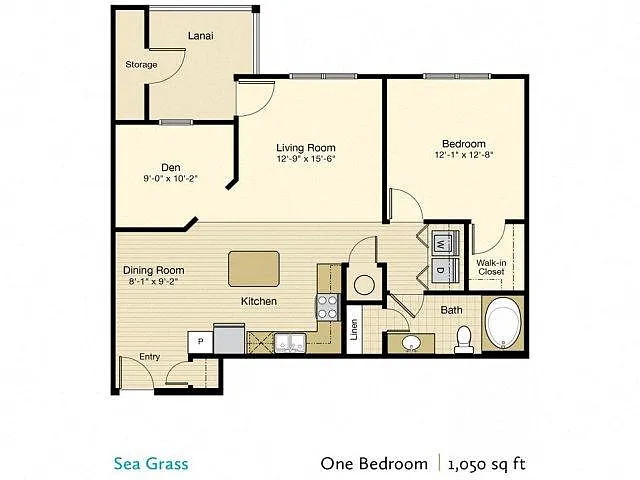 Floor plan Sea Grass