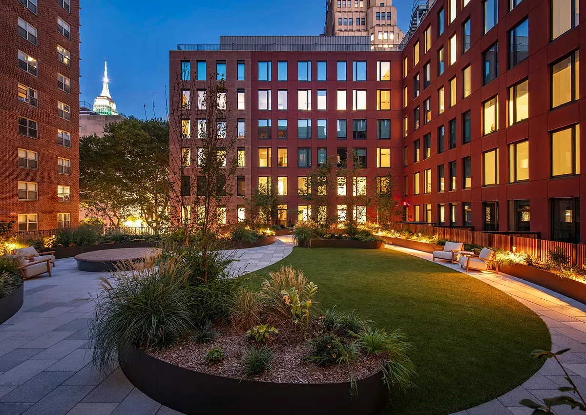 Welcome to Mabel, where urban elegance meets serene living. Enjoy beautifully landscaped gardens and stunning city views in a vibrant neighborhood. Make Mabel your new home today for a lifestyle that offers both comfort and convenience. Schedule a tour no - Mabel Chelsea