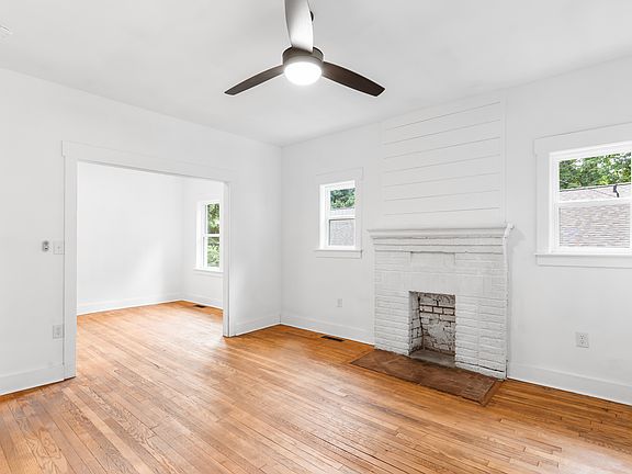 Living Room into Dining Room.