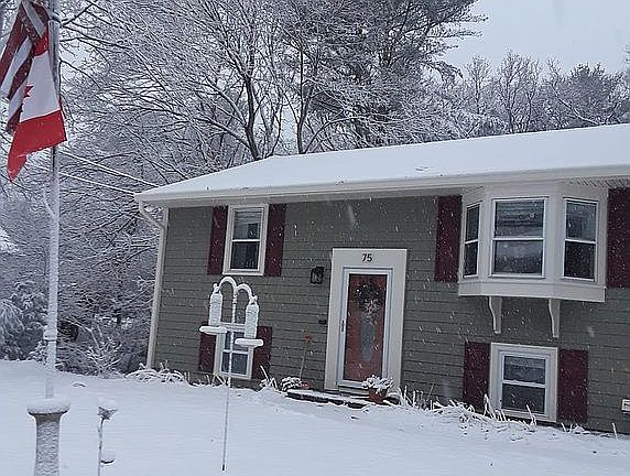 Winter View New Siding
