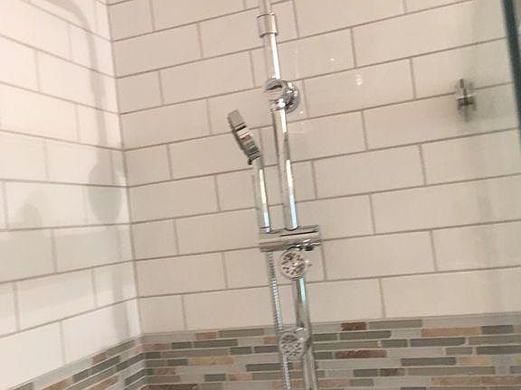 Master bath rain shower