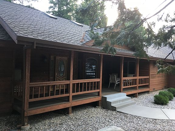 shady front covered porch
