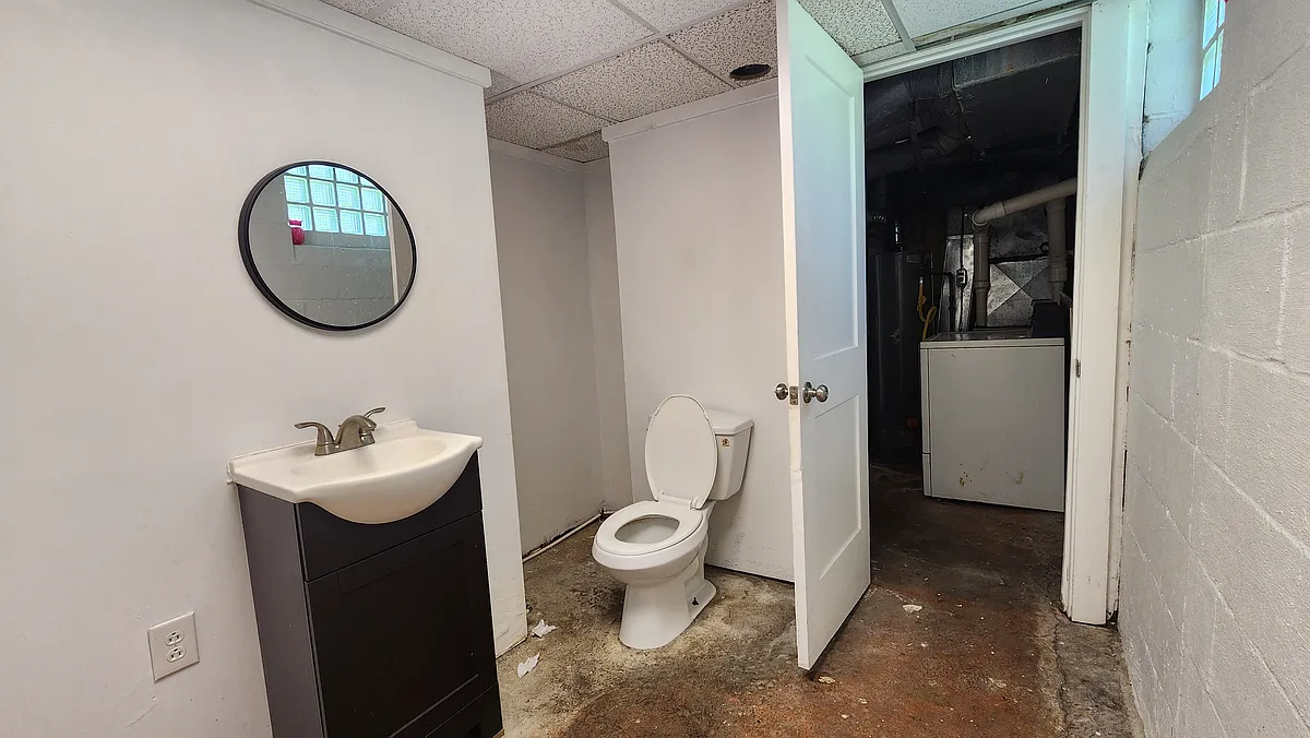 Basement Bathroom - 220 Highland Ave
