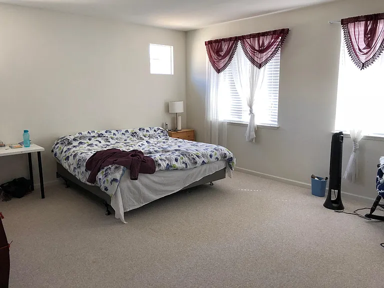 Spacious master bedroom