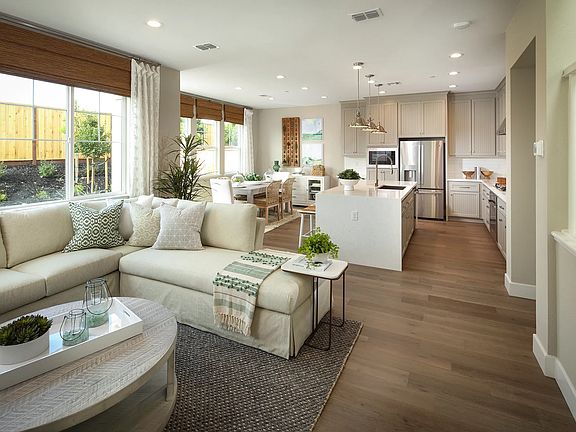 Plan 2 Model Great Room Kitchen