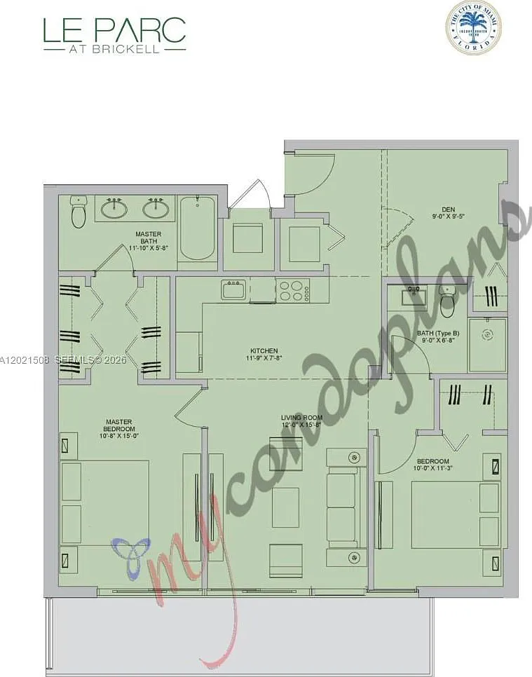 Le Parc At Brickell Condo — Photo 3