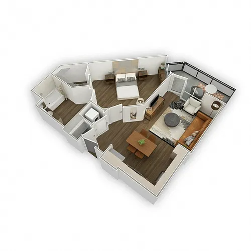 Floor plan Belleville 4