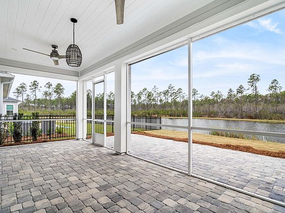 Covered back porch