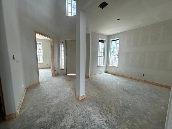 Construction Progress Dining room
