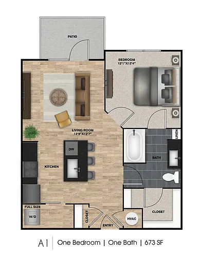 Floor plan A1