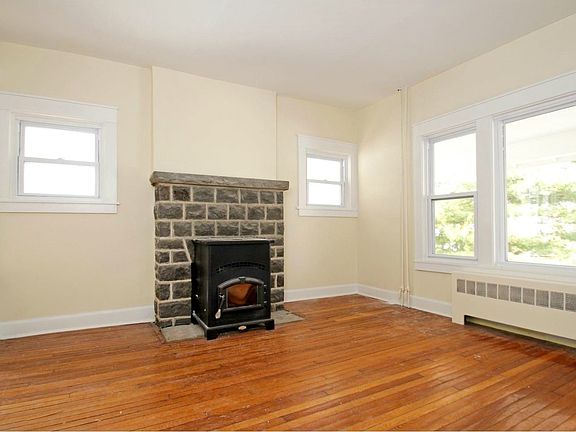 wood stove in the old FP