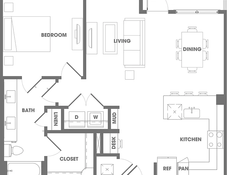 1bed 1bath 1bed 1bath