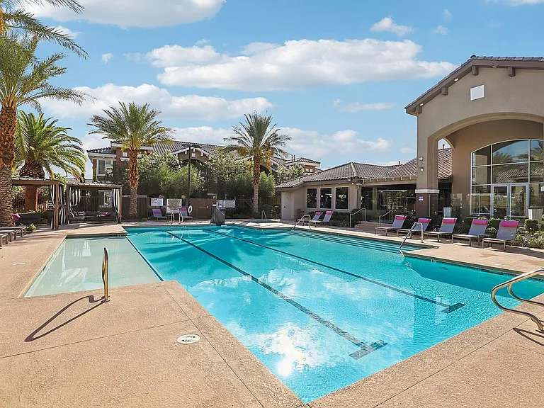 Sparkling Pool and Deck