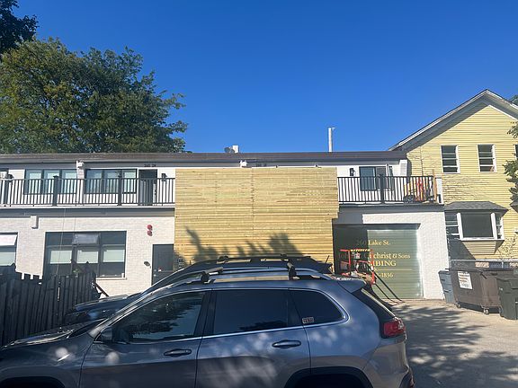 Work in progress building front