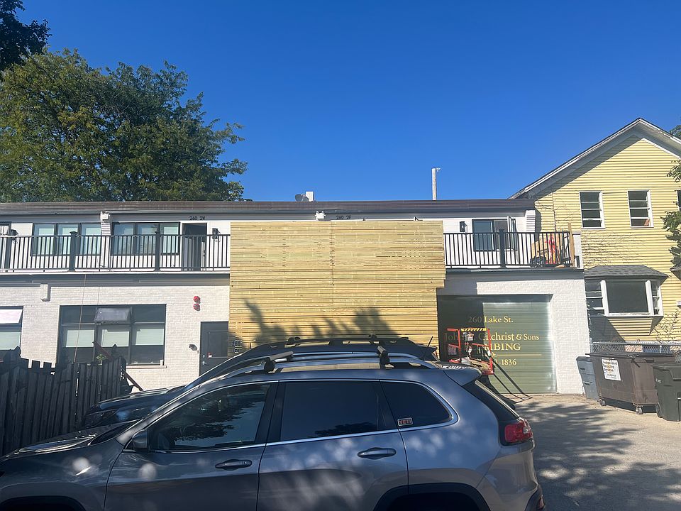 Work in progress building front